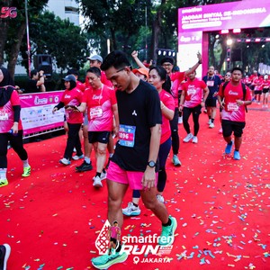 Race photo from SMARTFREN RUN 2026