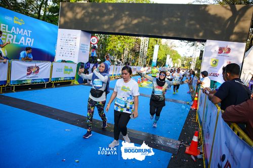 Race photo from Taman Budaya x BOGORUN 2025