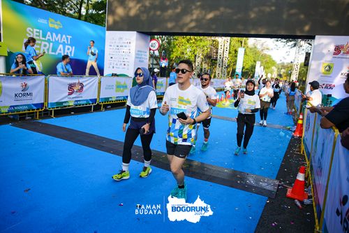 Race photo from Taman Budaya x BOGORUN 2025