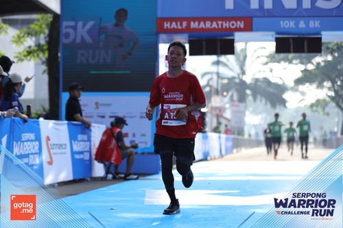 Race photo from SERPONG WARRIOR CHALLENGE RUN
