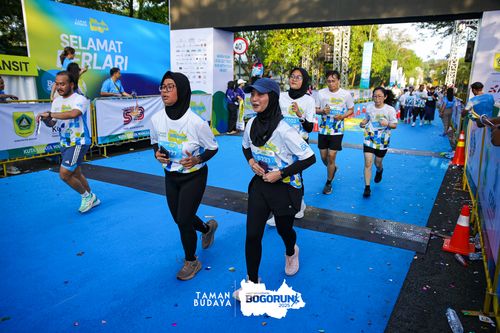 Race photo from Taman Budaya x BOGORUN 2025