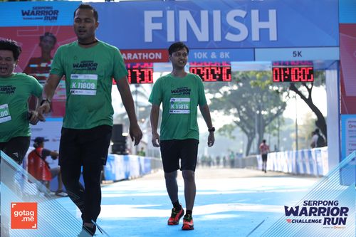 Race photo from SERPONG WARRIOR CHALLENGE RUN