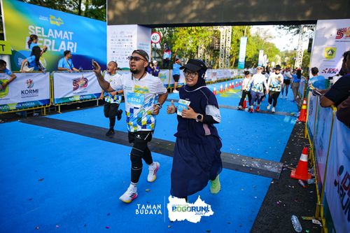 Race photo from Taman Budaya x BOGORUN 2025