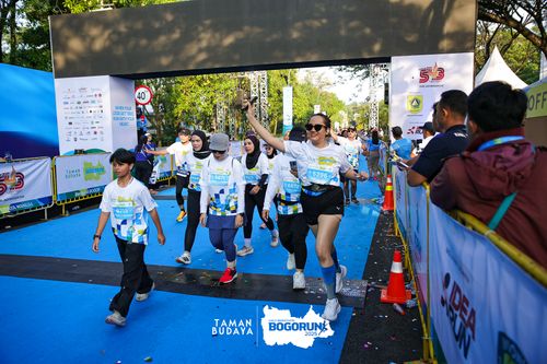 Race photo from Taman Budaya x BOGORUN 2025