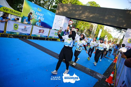 Race photo from Taman Budaya x BOGORUN 2025
