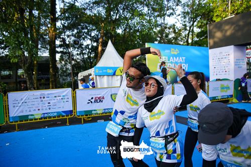 Race photo from Taman Budaya x BOGORUN 2025