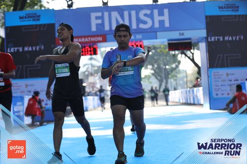Race photo from SERPONG WARRIOR CHALLENGE RUN