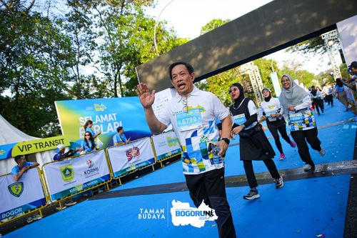 Race photo from Taman Budaya x BOGORUN 2025