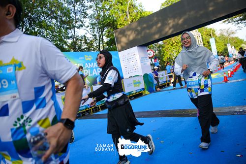 Race photo from Taman Budaya x BOGORUN 2025
