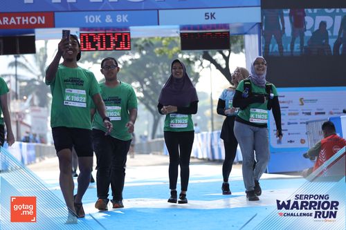 Race photo from SERPONG WARRIOR CHALLENGE RUN
