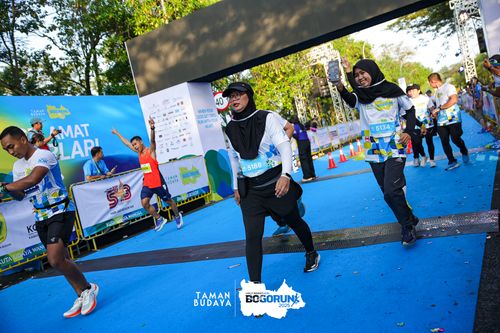 Race photo from Taman Budaya x BOGORUN 2025
