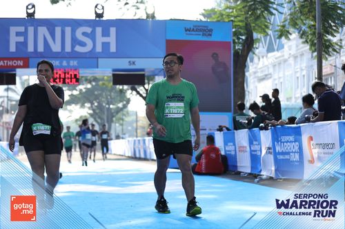 Race photo from SERPONG WARRIOR CHALLENGE RUN