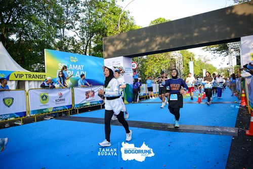 Race photo from Taman Budaya x BOGORUN 2025