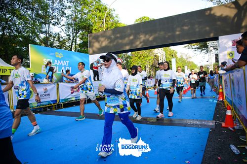Race photo from Taman Budaya x BOGORUN 2025