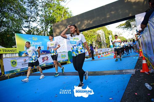 Race photo from Taman Budaya x BOGORUN 2025