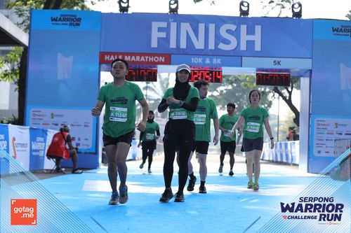 Race photo from SERPONG WARRIOR CHALLENGE RUN