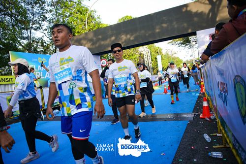 Race photo from Taman Budaya x BOGORUN 2025