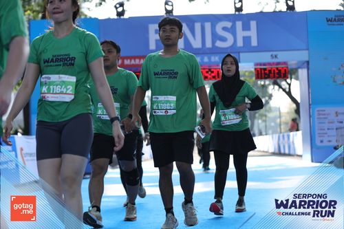 Race photo from SERPONG WARRIOR CHALLENGE RUN