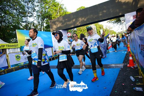 Race photo from Taman Budaya x BOGORUN 2025