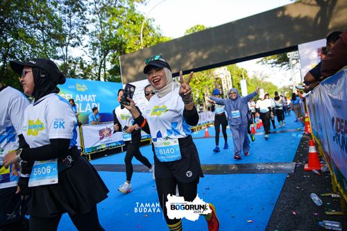 Race photo from Taman Budaya x BOGORUN 2025