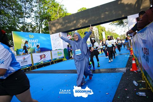 Race photo from Taman Budaya x BOGORUN 2025