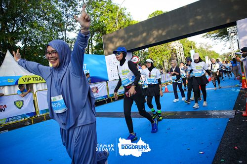 Race photo from Taman Budaya x BOGORUN 2025