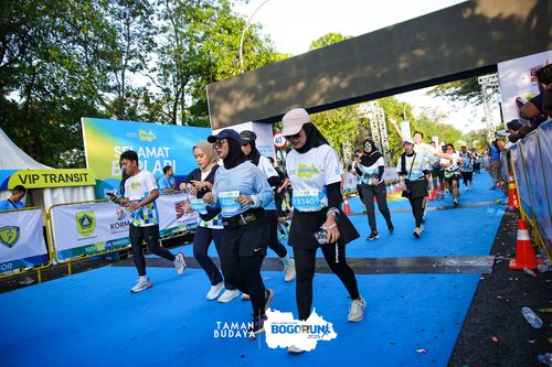 Race photo from Taman Budaya x BOGORUN 2025