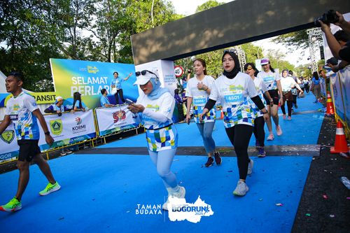 Race photo from Taman Budaya x BOGORUN 2025