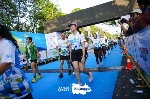 Race photo from Taman Budaya x BOGORUN 2025