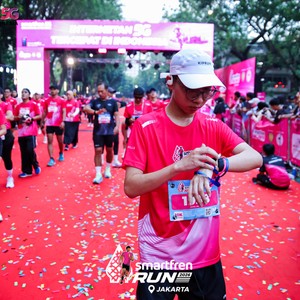 Race photo from SMARTFREN RUN 2026