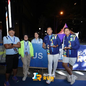 Race photo from ISOPLUS RUN 2026 - JAKARTA
