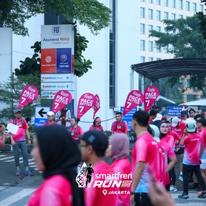 Race photo from SMARTFREN RUN 2026 VIBES