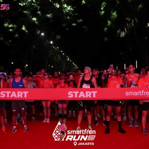 Race photo from SMARTFREN RUN 2026