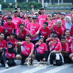 Race photo from SMARTFREN RUN 2026 VIBES