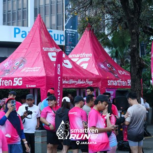 Race photo from SMARTFREN RUN 2026 VIBES