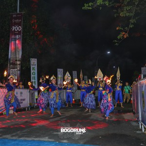 Race photo from BOGORUN 2026