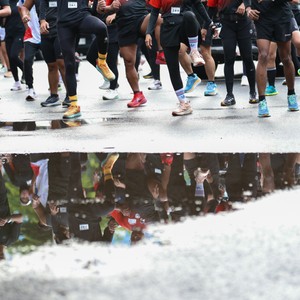 Race photo from FIRST SUNDAY RUN