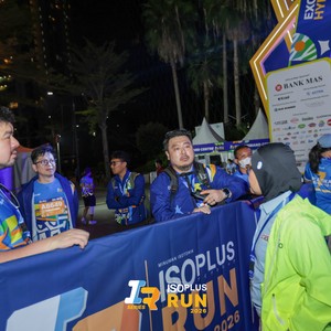 Race photo from ISOPLUS RUN 2026 - JAKARTA
