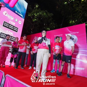 Race photo from SMARTFREN RUN 2026