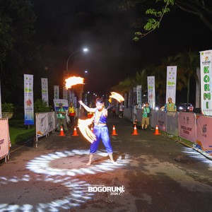 Race photo from BOGORUN 2026