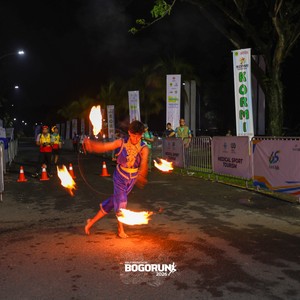 Race photo from BOGORUN 2026