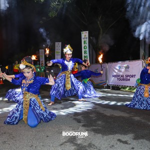 Race photo from BOGORUN 2026