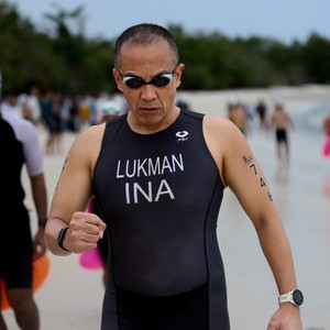 Race photo from Belitung Multisport Festival
