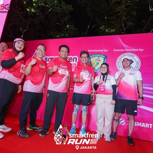Race photo from SMARTFREN RUN 2026