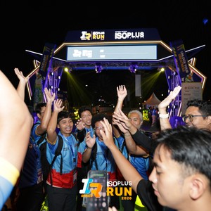 Race photo from ISOPLUS RUN 2026 - JAKARTA