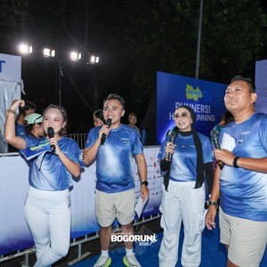 Race photo from BOGORUN 2026