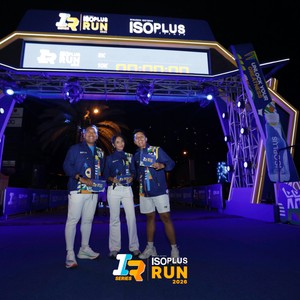 Race photo from ISOPLUS RUN 2026 - JAKARTA