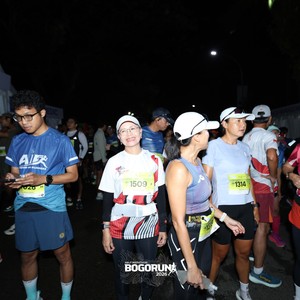 Race photo from BOGORUN 2026