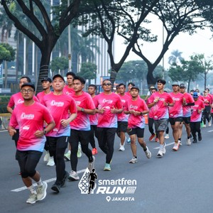 Race photo from SMARTFREN RUN 2026 VIBES
