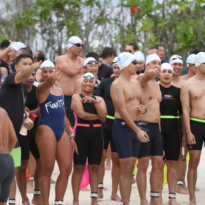 Race photo from Belitung Multisport Festival